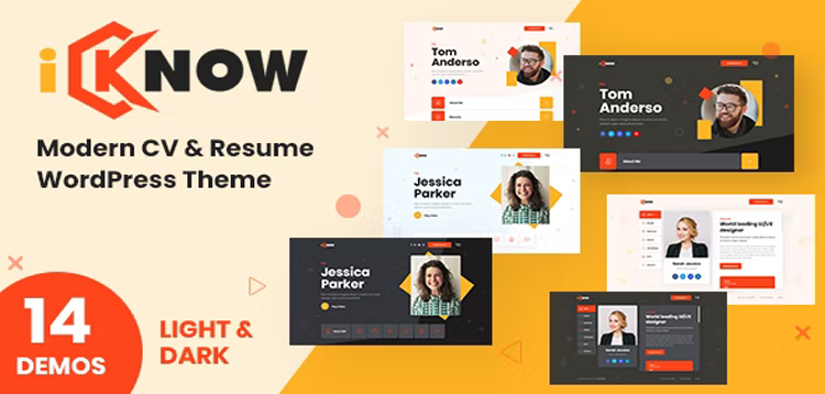 Item cover for download iKnow - Personal Portfolio WordPress Theme