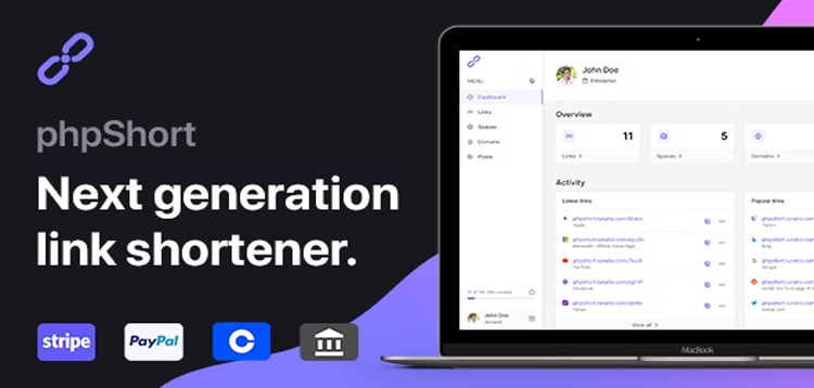 Item cover for download phpShort - URL Shortener Platform