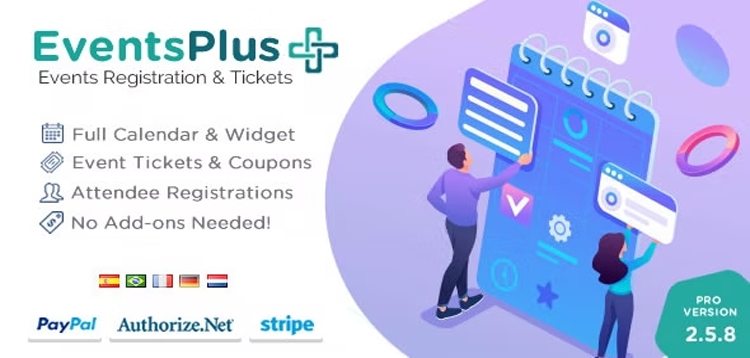 Item cover for download WordPress Events Calendar Registration & Tickets