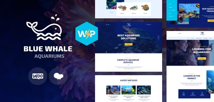 Item cover for download Aqualots | Aquarium Installation and Maintanance Services WordPress Theme