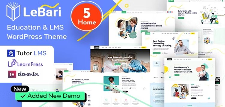 Item cover for download LeBari - Education WordPress Theme