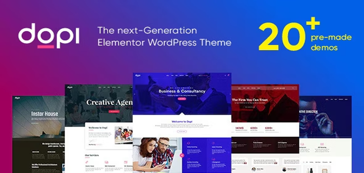Item cover for download Dopi - Elementor MultiPurpose WordPress Theme