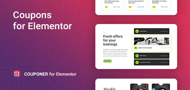 Item cover for download Couponer – Discount Coupons for Elementor