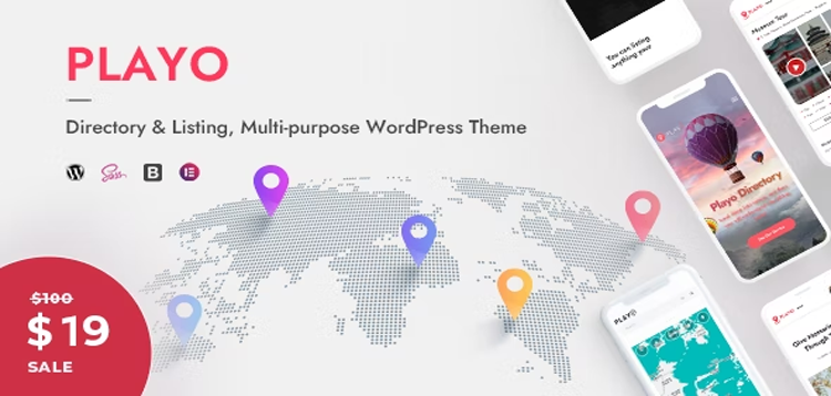 Item cover for download Playo - Directory & Listing, Multi-purpose WordPress Theme