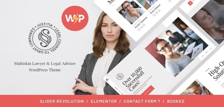 Item cover for download Justitia | Multiskin Lawyer & Legal Adviser WordPress Theme