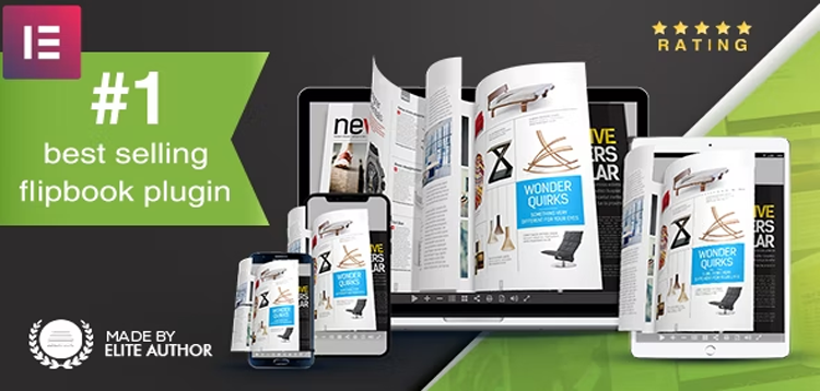 Item cover for download Real3D Flipbook Elementor Addon