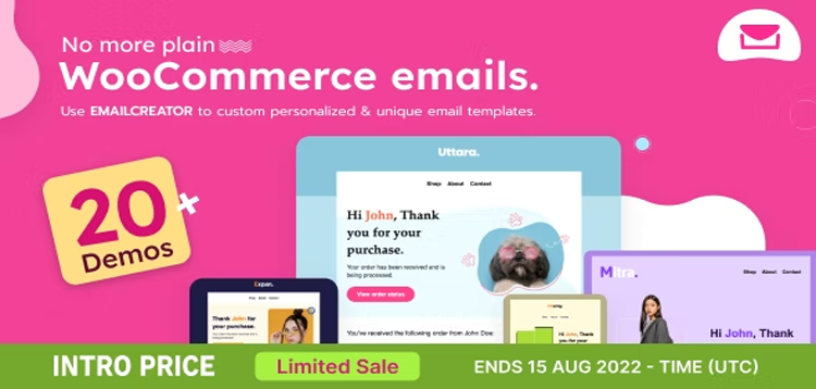Item cover for download Email Creator - Professional WooCommerce Email Templates