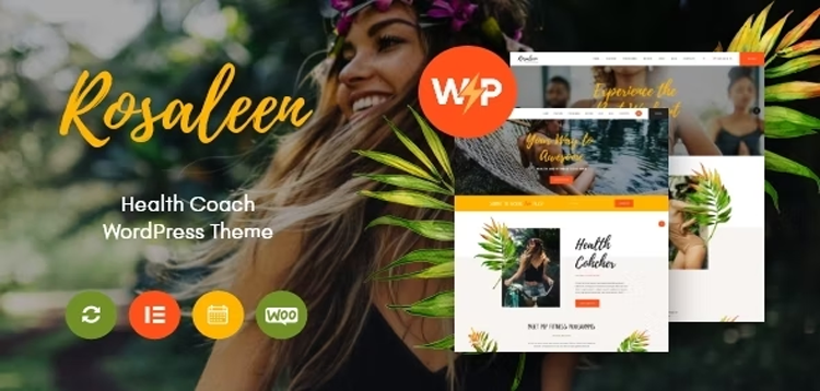 Item cover for download Rosaleen - Health Coach, Speaker & Motivation WordPress Theme