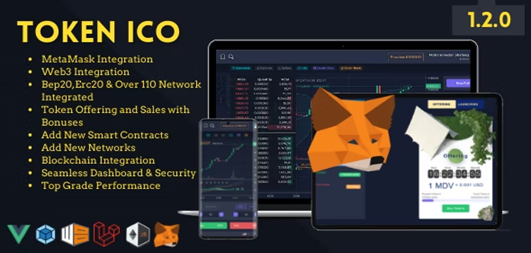 Item cover for download Token ICO Addon For Bicrypto - Token Initial Offering