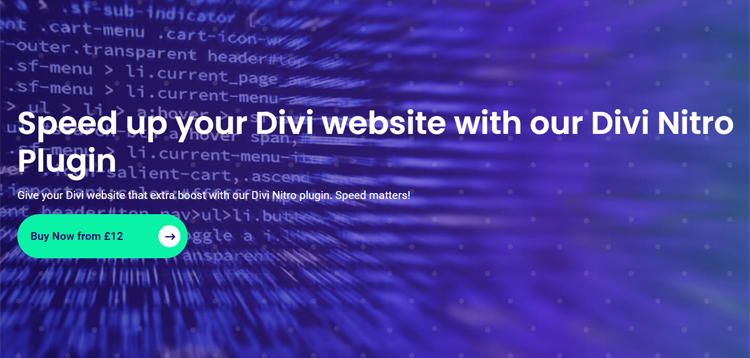 Item cover for download Divi Nitro Speed up Divi with Divi Nitro