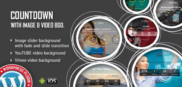 Item cover for download CountDown With Image or Video Background - Responsive WordPress Plugin