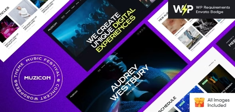 Item cover for download Muzicon - Music Festival & Concert WordPress Theme