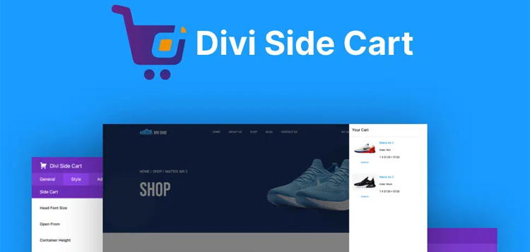 Item cover for download Divi Side Cart