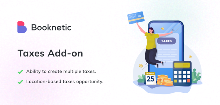 Item cover for download Tax add-on for Booknetic