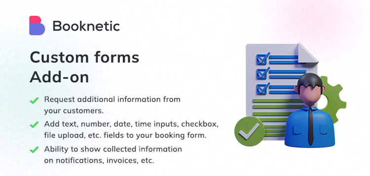 Item cover for download Custom Forms for Booknetic