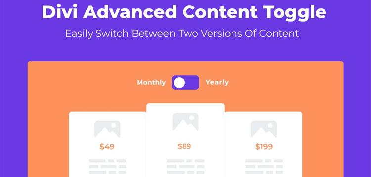Item cover for download Divi Advanced Content Toggle Module
