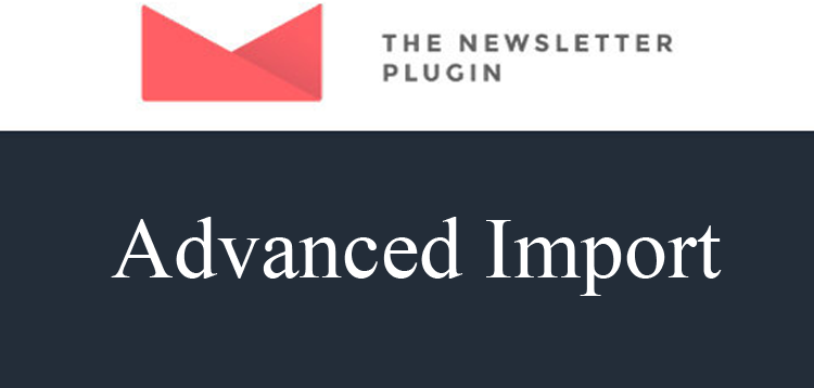 Item cover for download Newsletter Advanced Import