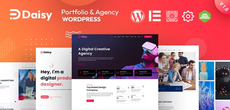 Item cover for download Daisy - Creative Agency WordPress Theme