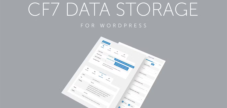 Item cover for download Contact Form 7 Data Storage