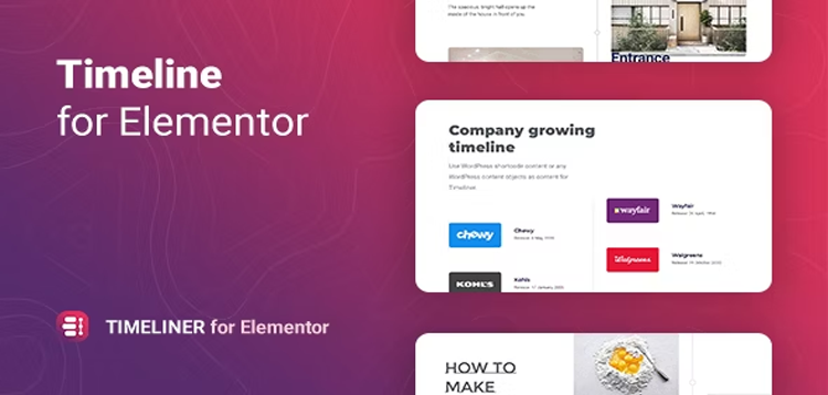 Item cover for download Timeliner – Timeline for Elementor