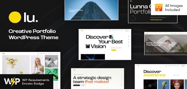 Item cover for download Lunna - Creative Portfolio WordPress Theme