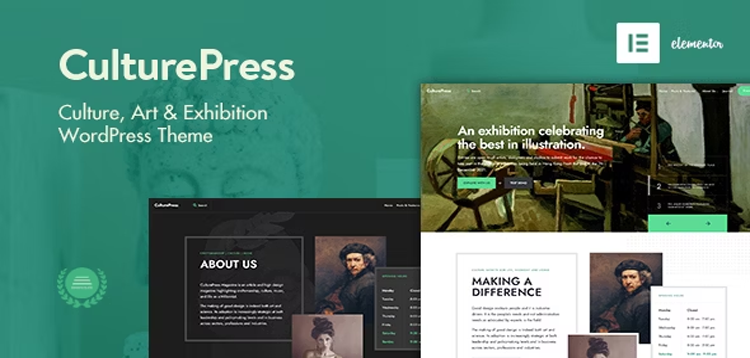 Item cover for download CulturePress - Art & Culture WP theme