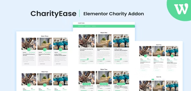 Item cover for download CharityEase - Elementor Charity Addon