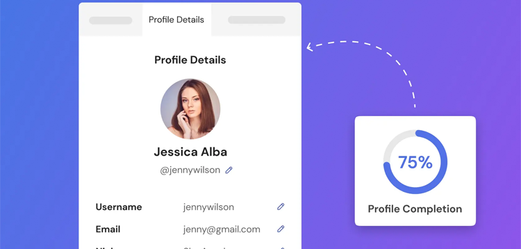 Item cover for download User Registration Profile Completeness