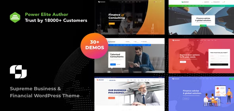 Item cover for download Businext - Business, Finance & Crypto Currency WordPress Theme