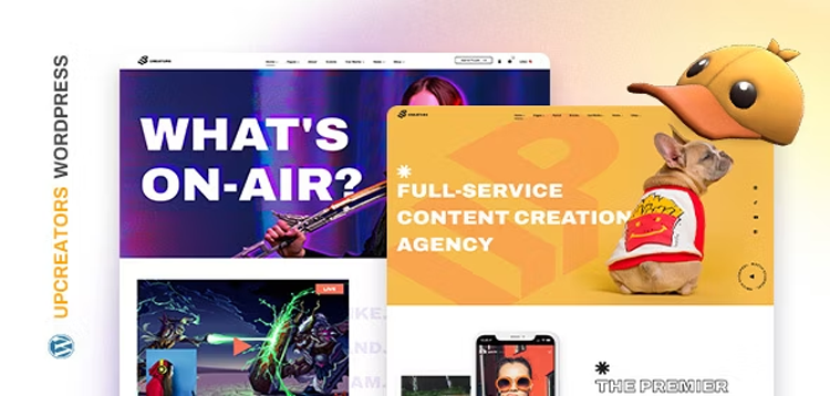 Item cover for download UpCreators - Digital Creators WordPress Theme