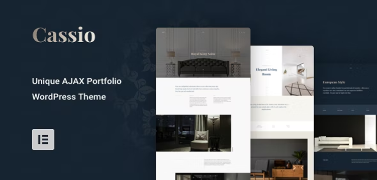 Item cover for download Cassio – AJAX Portfolio WordPress Theme