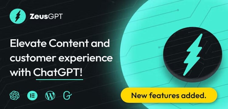 Item cover for download ZeusGPT - WordPress Plugin powered by ChatGPT