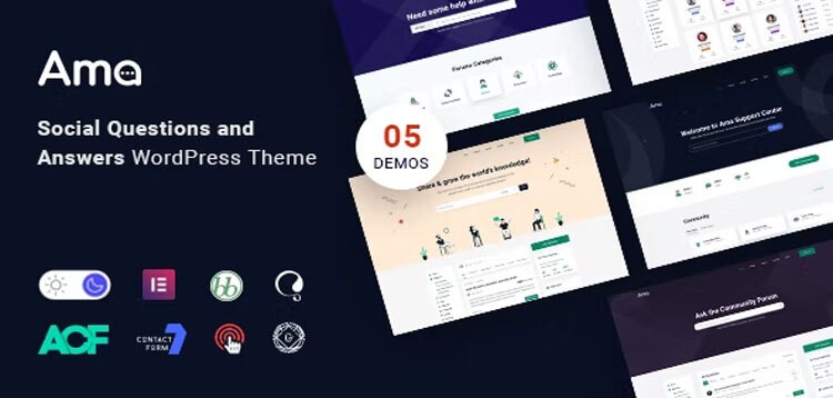 Item cover for download AMA - bbPress Forum WordPress Theme