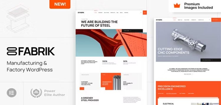 Item cover for download Fabrik - Manufacturing & Factory WordPress