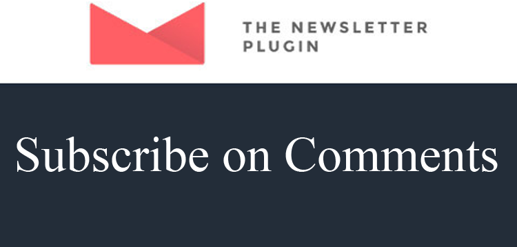 Item cover for download Newsletter Subscribe on Comments