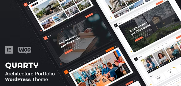 Item cover for download Quarty - Architecture & Interior Design WordPress Theme