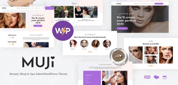 Item cover for download Muji | Beauty Shop & Spa Salon WordPress Theme