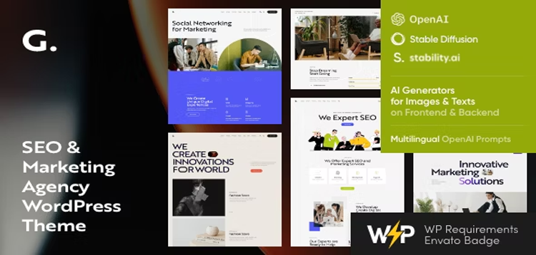 Item cover for download Granola - SEO & Marketing Agency WordPress Theme