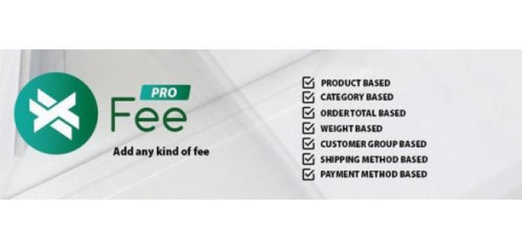 Item cover for download X-Fee/Discount Pro (Fee/Discount)