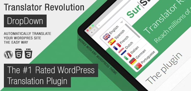 Item cover for download Ajax Translator Revolution DropDown WP Plugin