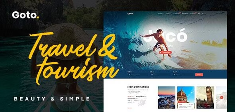Item cover for download Goto - Tour & Travel WordPress Theme