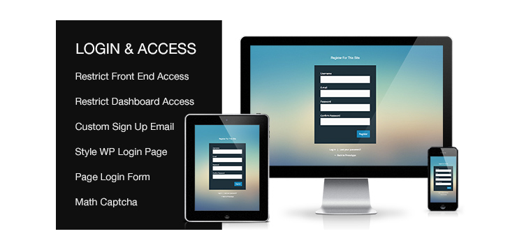Item cover for download Custom Login & Access WordPresss Plugin