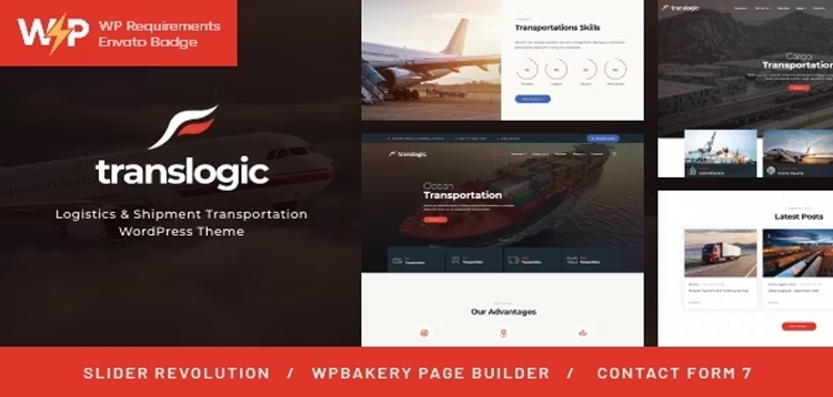 Item cover for download Translogic | Logistics & Shipment Transportation WordPress Theme