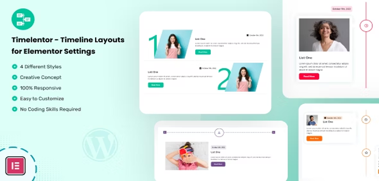 Item cover for download Timelentor – Timeline Layouts for Elementor