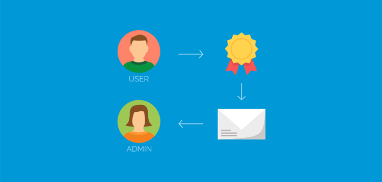 Item cover for download GamiPress Admin Emails WordPress Plugin