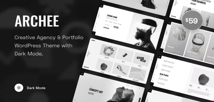 Item cover for download Archee- Creative Agency & Portfolio WordPress Theme