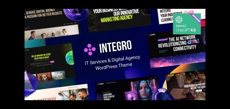 Item cover for download Integro — IT Services & Digital Agency WordPress Theme