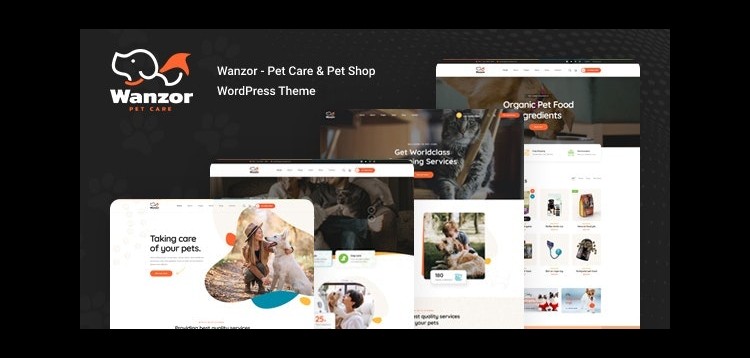 Item cover for download Wanzor - Pet WordPress Theme