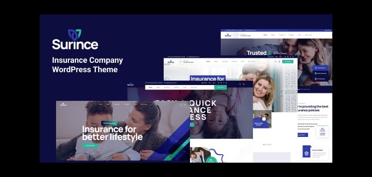 Item cover for download Surince - Insurance Company WordPress Theme