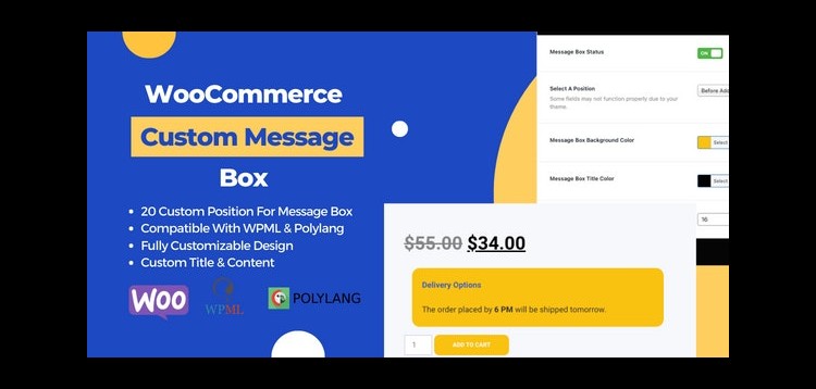 Item cover for download WooCommerceProduct Page Custom Message Box